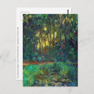 Claude Monet - Corner of a Pond with Waterlilies Postcard