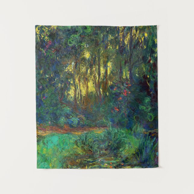 Claude Monet - Corner of a Pond with Waterlilies Tapestry (Front)
