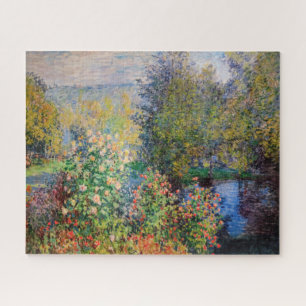 Claude Monet - Corner of the Garden at Montgeron Jigsaw Puzzle