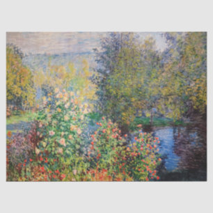 Claude Monet - Corner of the Garden at Montgeron Tissue Paper