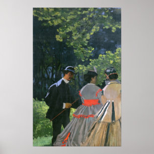 Claude Monet   Dejeuner sur l'Herbe, Chailly Poster