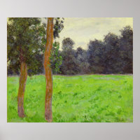 Claude Monet | Deux Arbres dans la Prairie