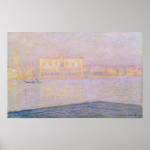 Claude Monet   Ducal Palace from San Giorgio, 1908 Poster