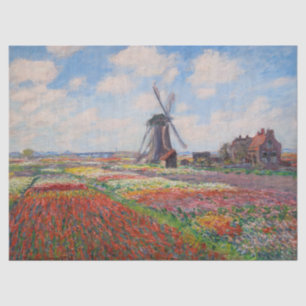 Claude Monet - Field of Tulips in Holland Tissue Paper