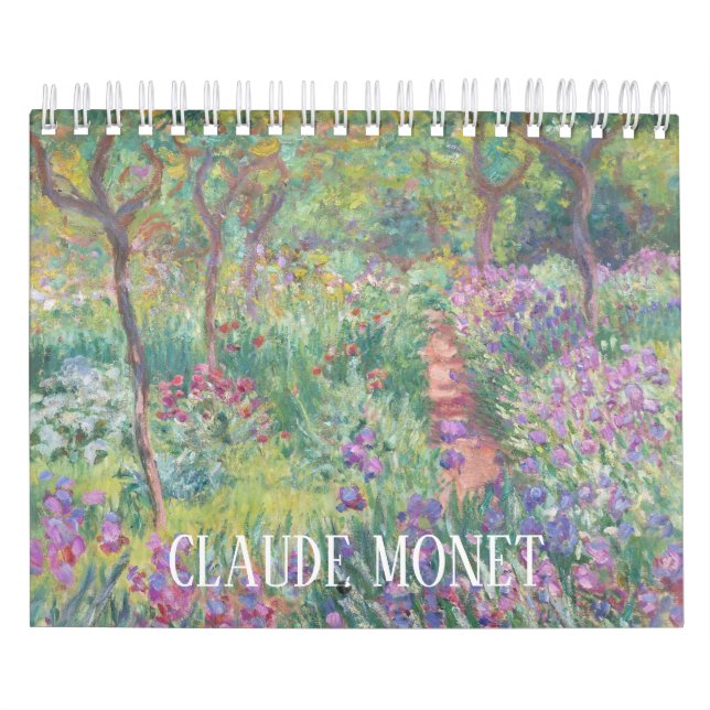 CLAUDE MONET FINE ART CALENDAR (Cover)