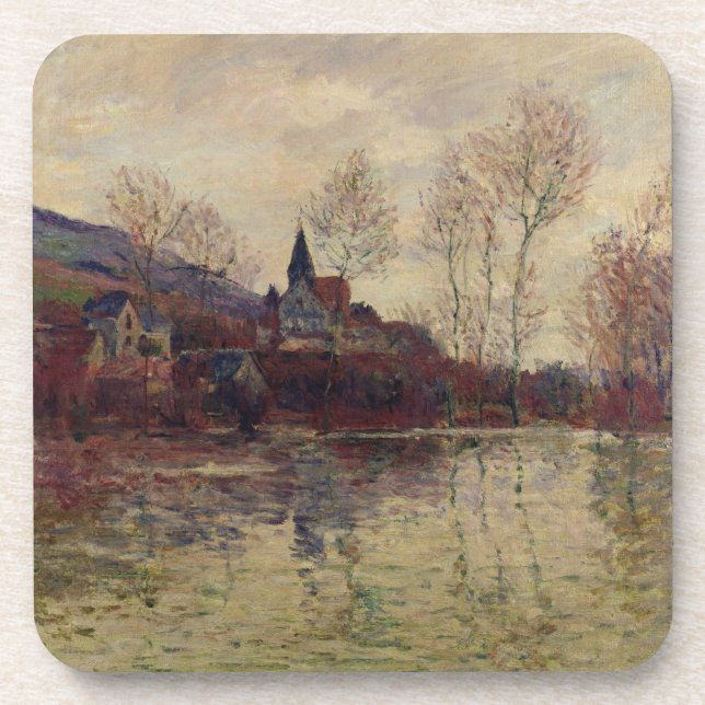 Claude Monet | Floods at Giverny Coaster (Front)