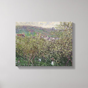 Claude Monet Fruit Pickers, 1879 Canvas Print