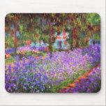 Claude Monet Garden at Giverny Mouse Pad<br><div class="desc">Claude Monet Garden at Giverny</div>