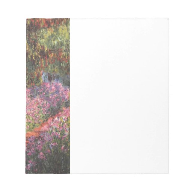 Claude Monet // Garden at Giverny Notepad (Front)