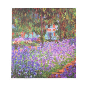 Claude Monet Garden at Giverny Notepad
