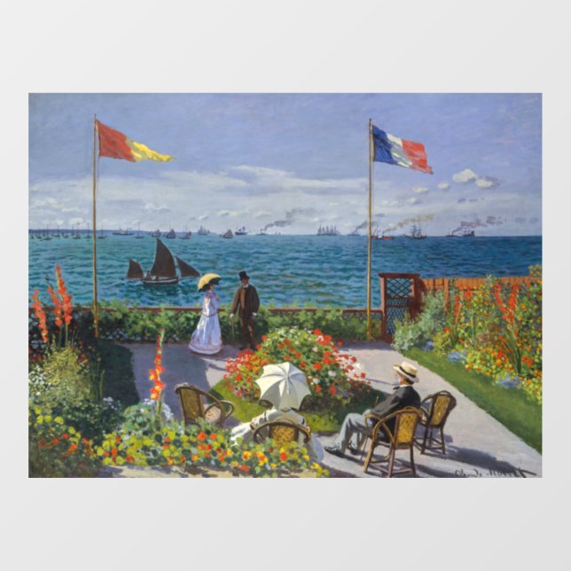 Claude Monet - Garden at Sainte-Adresse (Sheet)