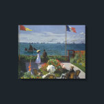Claude Monet - Garden at Sainte-Adresse Canvas Print<br><div class="desc">Garden at Sainte-Adresse by Claude Monet,  1867. Oil on canvas.</div>
