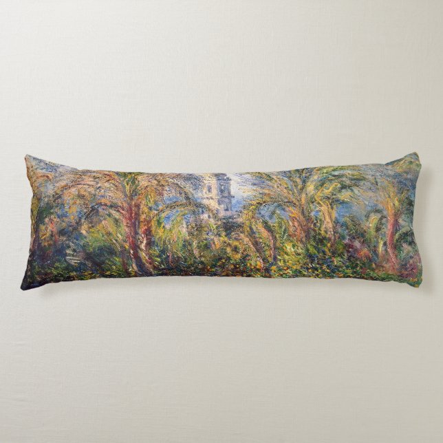 Claude Monet | Garden in Bordighera Body Cushion (Front)
