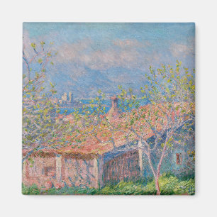 Claude Monet - Gardener's House at Antibes Magnet