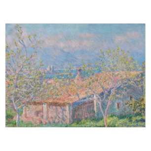 Claude Monet - Gardener's House at Antibes Tablecloth