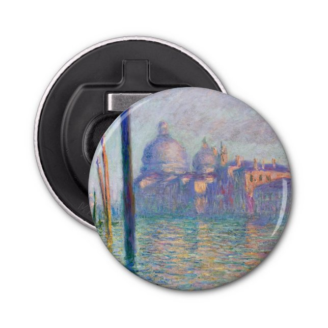 Claude Monet - Grand Canal, Venice Bottle Opener (Front)
