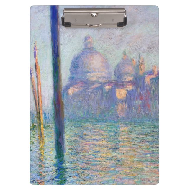Claude Monet - Grand Canal, Venice Clipboard (Front)