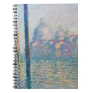 Claude Monet Grand Canal Venice Italy Travel Spiral Notebook