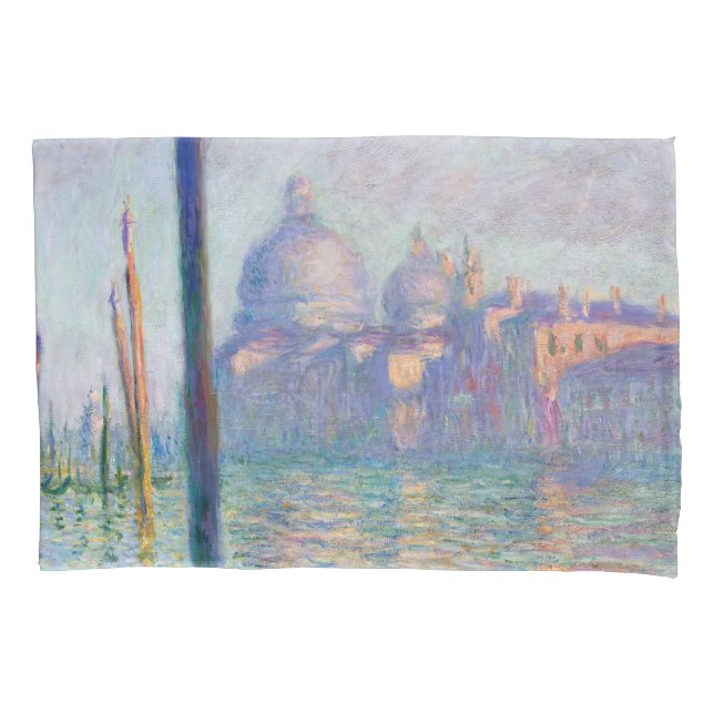 Claude Monet - Grand Canal, Venice Pillowcase (Front)
