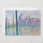 Claude Monet - Grand Canal, Venice Thank You Card<br><div class="desc">The Grand Canal,  Venice - Claude Monet,  Oil on Canvas,  1908</div>