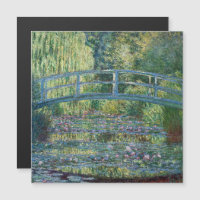 Claude Monet - Green Harmony Magnetic Card