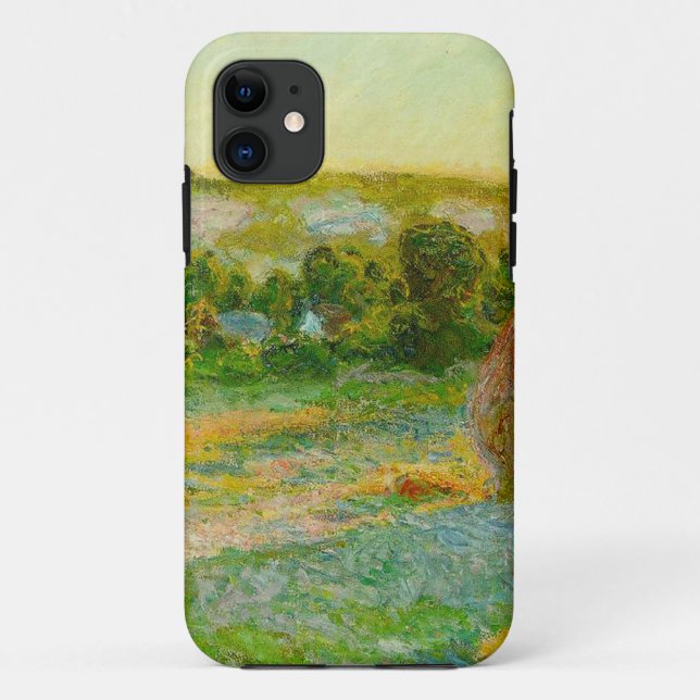 Claude Monet // Haystacks Case-Mate iPhone Case (Back)