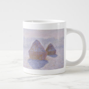 Claude Monet Haystacks Effect of Snow and Sun Large Coffee Mug