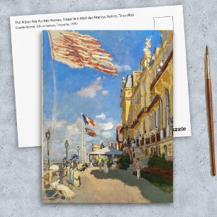 Claude Monet - Hotel des Roches Noires, Trouville Postcard