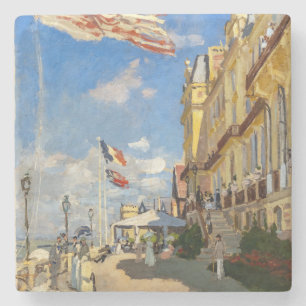 Claude Monet - Hotel des Roches Noires, Trouville Stone Coaster