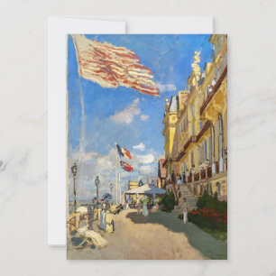Claude Monet - Hotel des Roches Noires, Trouville Thank You Card