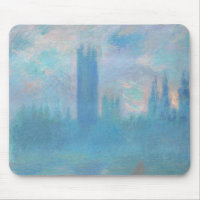 Claude Monet. Houses of Parliament London. Blue
