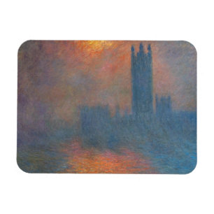 Claude Monet - Houses of Parliament London Magnet