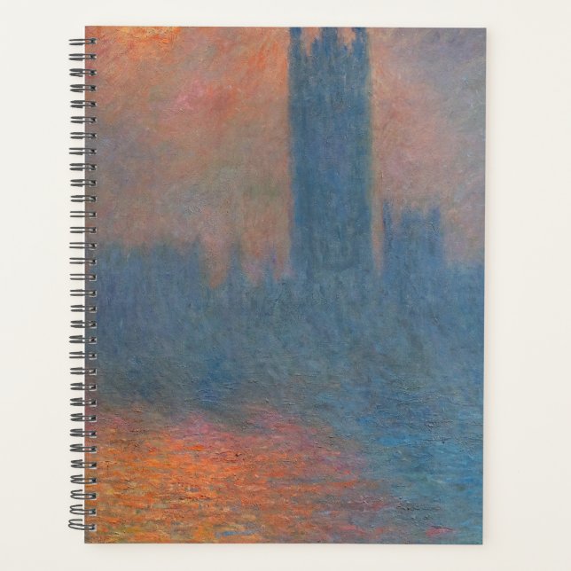 Claude Monet - Houses of Parliament London Planner (Front)
