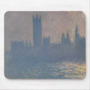 Claude Monet - Houses of Parliament, Sunlight Mouse Pad