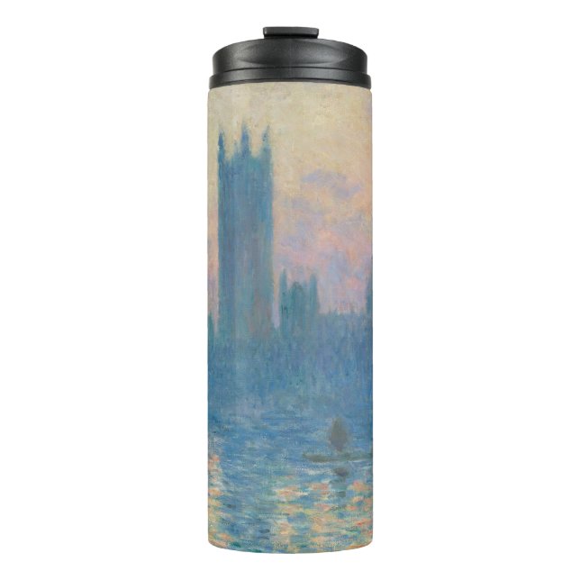 Claude Monet Houses of Parliament Sunset Thermal Tumbler (Front)