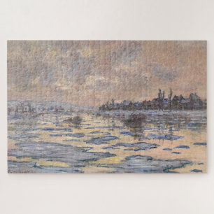 Claude Monet – Ice Breakup on the Seine 1880 Jigsaw Puzzle