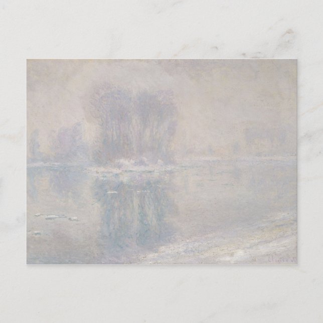 Claude Monet | Ice Floes Postcard (Front)