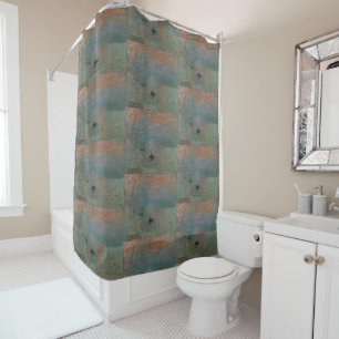 Claude Monet Impression Sunrise Fine Art Print Shower Curtain