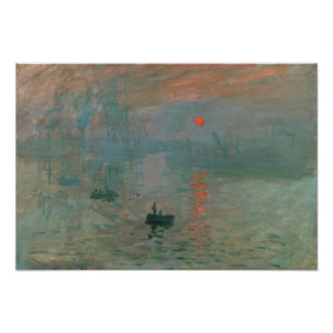 Claude Monet - Impression, Sunrise Photo Print