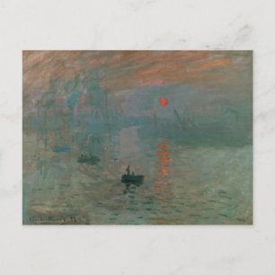 Claude Monet - Impression, Sunrise Postcard