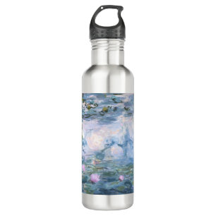 Claude Monet Impressionist Water Lillies Painting 710 Ml Water Bottle