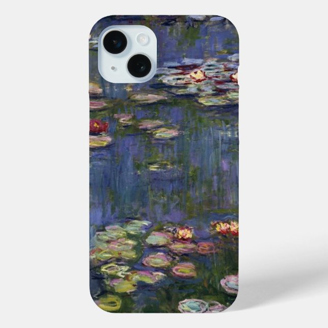 Claude Monet Impressionist Water Lillies Painting Case-Mate iPhone Case (Back)