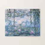 Claude Monet Impressionist Water Lillies Painting Jigsaw Puzzle<br><div class="desc">Impressionist Landscape Painting by Claude Monet - Classic Masterpieces - Claude Monet's Nature Painting Series - Claude Monet Impressionist Water Lillies Painting</div>