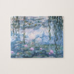 Claude Monet Impressionist Water Lillies Painting Jigsaw Puzzle<br><div class="desc">Impressionist Landscape Painting by Claude Monet - Classic Masterpieces - Claude Monet's Nature Painting Series - Claude Monet Impressionist Water Lillies Painting</div>