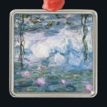 Claude Monet Impressionist Water Lillies Painting Metal Tree Decoration<br><div class="desc">Impressionist Landscape Painting by Claude Monet - Classic Masterpieces - Claude Monet's Impressionist Painting Series - Claude Monet Impressionist Water Lillies Painting</div>