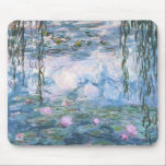 Claude Monet Impressionist Water Lillies Painting Mouse Pad<br><div class="desc">Impressionist Landscape Painting by Claude Monet - Classic Masterpieces - Claude Monet's Nature Painting Series - Claude Monet Impressionist Water Lillies Painting</div>