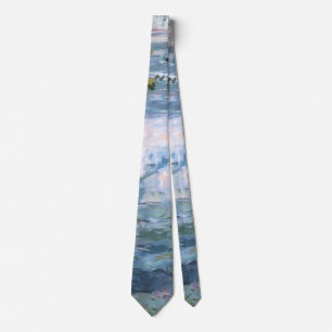 Claude Monet Impressionist Water Lillies Painting Tie
