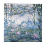 Claude Monet Impressionist Water Lillies Painting Tile<br><div class="desc">Impressionist Landscape Painting by Claude Monet - Classic Masterpieces - Claude Monet's Impressionist Painting Series - Claude Monet Impressionist Water Lillies Painting</div>