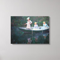 Claude Monet - In the Norvegienne Boat at Giverny