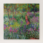 Claude Monet Iris Garden At Giverny Impressionism Jigsaw Puzzle<br><div class="desc">Claude Monet Iris Garden At Giverny Impressionism</div>